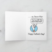 Funny Vaderdag kaarten: Cavemen Kaart (Binnen)