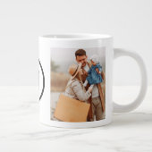 Funny vaders dag cadeau van dochter mok koffie (Rechts)