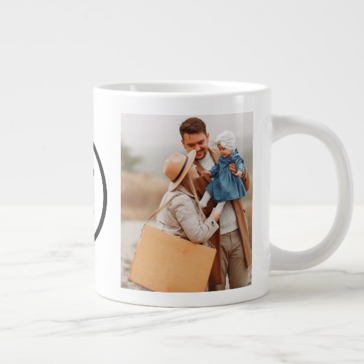 Funny vaders dag cadeau van dochter mok koffie (Rechts)