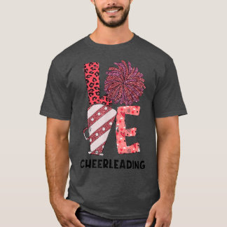 Funny Valentijn Cheerlead Sport Lovers Family O T-shirt