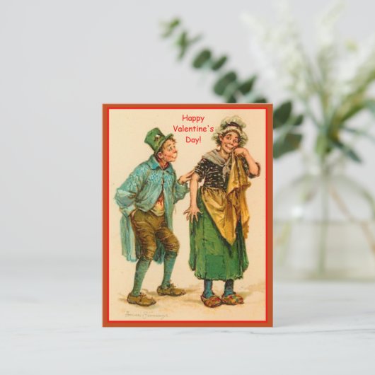 Funny  Valentijn cpy 1906 Frances Brundage Briefkaart (Staand voorkant)