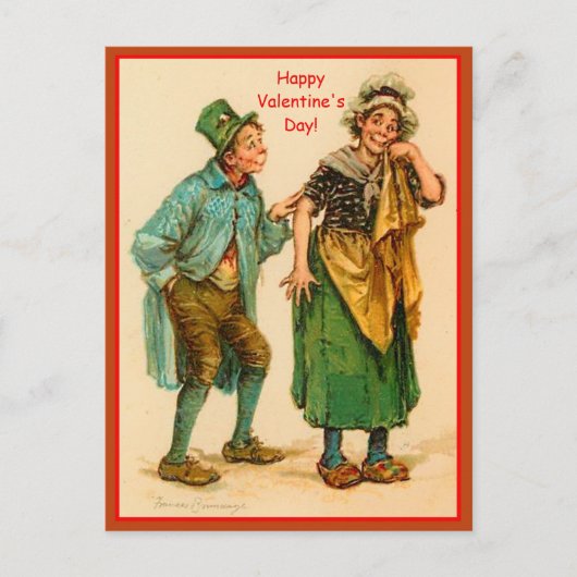 Funny  Valentijn cpy 1906 Frances Brundage Briefkaart (Voorkant)