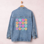 Funny Valentijn S Day Snoep Love Galentines Denim Jacket (Hangar)