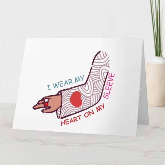 Funny Valentijn's Day Love Pun Lovecore Esthetisch Kaart (Voorkant)