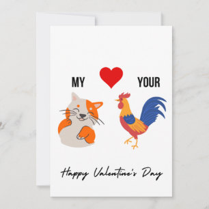 Funny Valentijnsdag Card voor hem Feestdagenkaart
