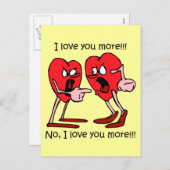 Funny Valentijnsdag Feestdagenkaart (Voorkant / Achterkant)