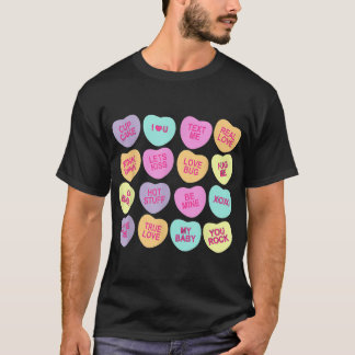 Funny Valentijnsdag Snoep Love Galentines T-shirt