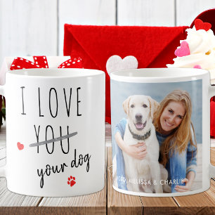Funny Valentijnsdag waar ik van hou Koffiemok