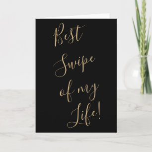 Funny Valentine Day Card Het beste zwemmen van mij Feestdagen Kaart