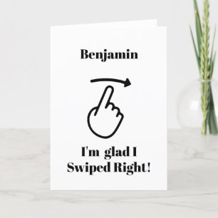 Funny Valentine Day Card Ik ben blij dat ik goed h Feestdagen Kaart