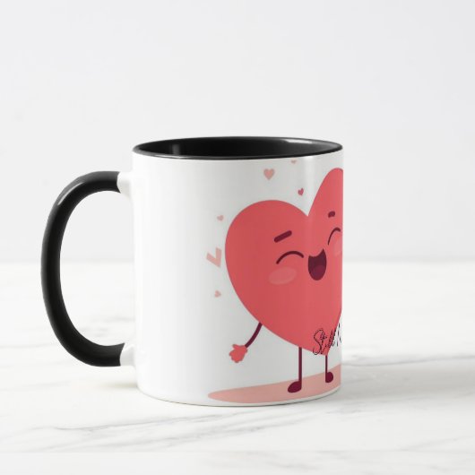 Funny Valentine Mug for Boyfriend or Girlfriend | (Gauche)