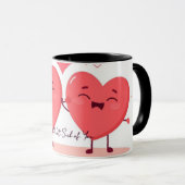 Funny Valentine Mug for Boyfriend or Girlfriend | (Devant droit)