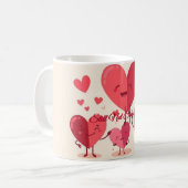 Funny Valentine Mug for Boyfriend or Girlfriend Koffiemok (Voorkant links)