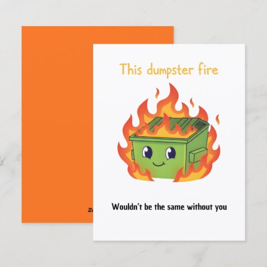 Funny Valentine’s Card for Long Term Couples Feestdagenkaart (Voorkant / Achterkant)