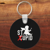 Funny Valentine S Day Cud Is Stud Premium  Sleutelhanger (Voorkant)