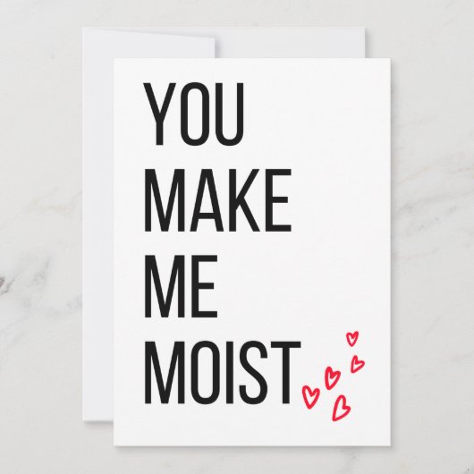 Funny Valentines carte de jour pour lui (Devant)