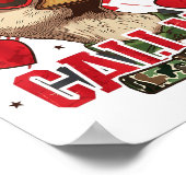 Funny Valentine's Day Boy Duck Hunting Call Me Tod Poster (Hoek)