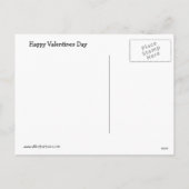 Funny Valentine's Day Humour Carte postale (Dos)
