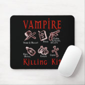 Funny Vampire Killing Kit Muismat (Met muis)