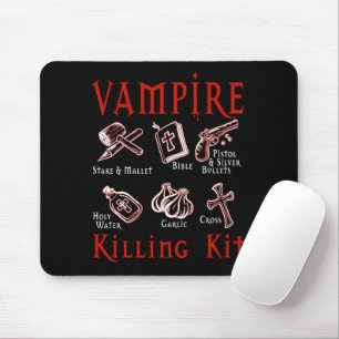Funny Vampire Killing Kit Muismat