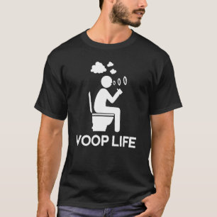 Funny Vape Voop Life-T-shirt voor tapekoud T-shirt