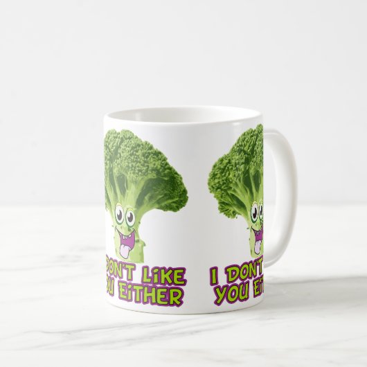 FUNNY VEGETARIAN-MOK KOFFIEMOK (Voorkant rechts)