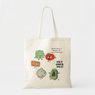 Funny Veggie Farmer's Tas dat herbruikbaar is voor