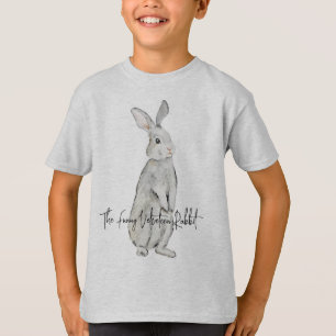Funny velvet konijn t-shirt