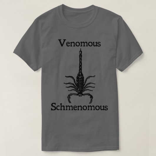 Funny Venomous Scorpion TShirt (Design devant)