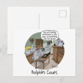 FUNNY VERJAARDAGSCADEAU EN -KAART MET ADORABE DOLF BRIEFKAART (Voorkant / Achterkant)