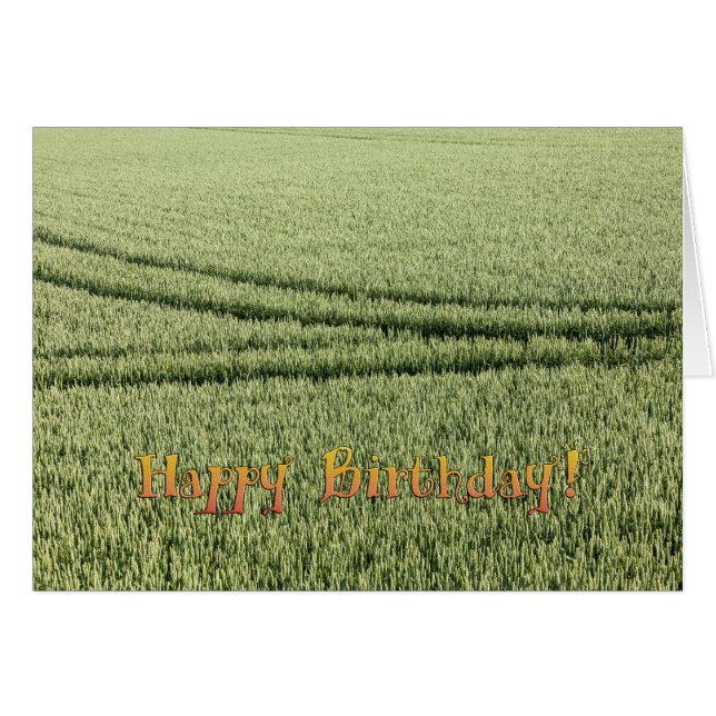 Funny verjaardagskaart (Voorkant Horizontaal)