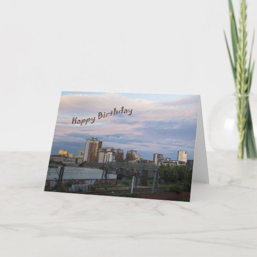 Funny verjaardagskaart kaart (Voorkant)