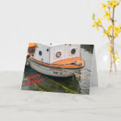 Funny verjaardagskaart kaart (Gele Bloem)