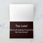 Funny Verloving Kaart van Friends (Binnen)