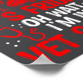 Funny Vet Tech School Friday Vet Tech Student Poster (Hoek)