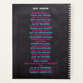 Funny Veterinary Ik ben de PsycHOTic Vet Tech Planner (Achterkant)