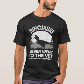 Funny Veterinary voor mannen Zoo Technicien Vet T-shirt
