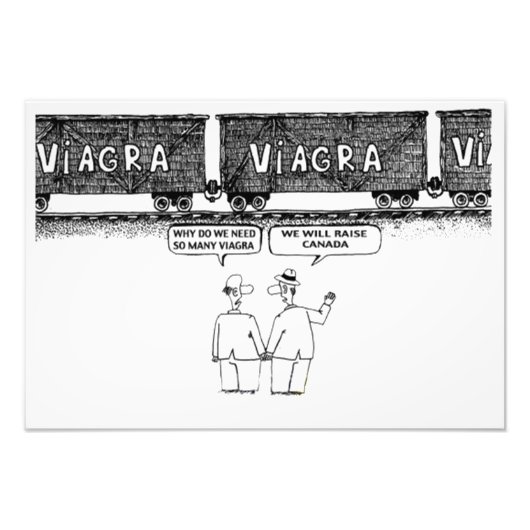 Funny "VIAGRA" Satin Fotopapier Fotouitbreiding Foto Afdruk (Voorkant)