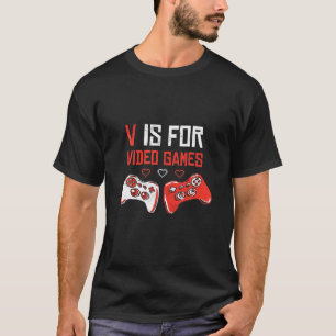 Funny Video Game Controller Gaming Console Gamer S T-shirt