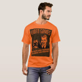 Funny Video Game Gezegde T-shirt (Voorkant volledig)