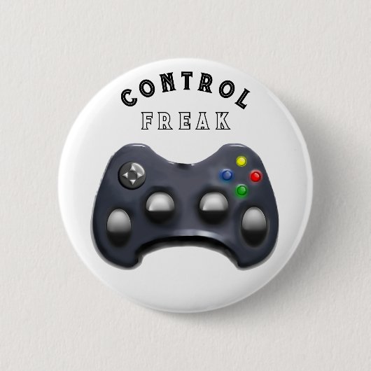 Funny Video Gamer Gift Ronde Button 5,7 Cm (Voorkant)
