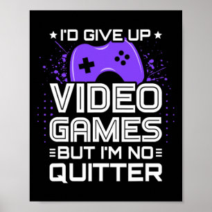 Funny Video Gamer - PC Console Gaming - Video Game Poster