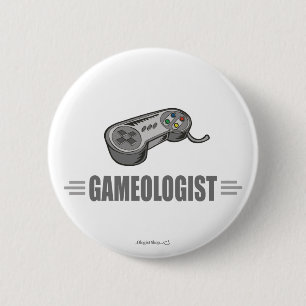 Funny Video Gamer Ronde Button 5,7 Cm