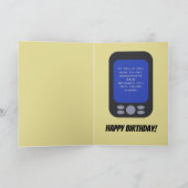 Funny Vieillissement carte d'anniversaire pour les (Intérieur)