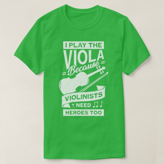 Funny Viola Player Instrument Violist Gift T-shirt (Design voorkant)