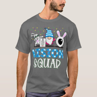 Funny Vision Squad Optometry Optometrist Bunny Eas T-shirt