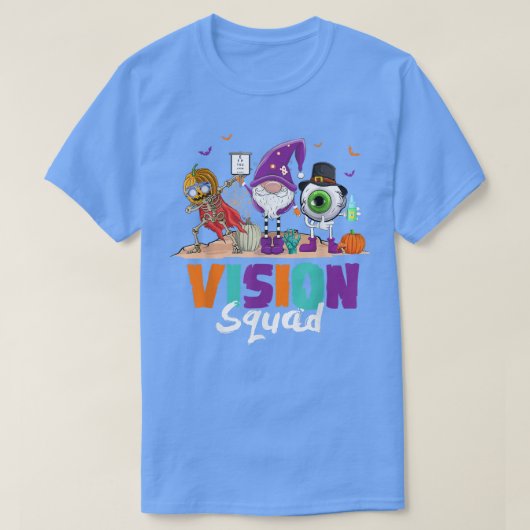 Funny Vision Squad Optometry Optometrist Witch Hal T-shirt (Design voorkant)