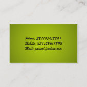 Funny - Visitekaartjes (Achterkant)