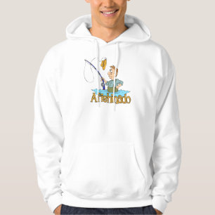 Funny Vissen Afishinado Hoodie