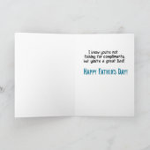 Funny Vissen Card Kaart (Binnen)